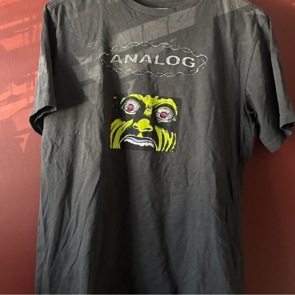 Analog Organic Cotton T-Shirt in Black